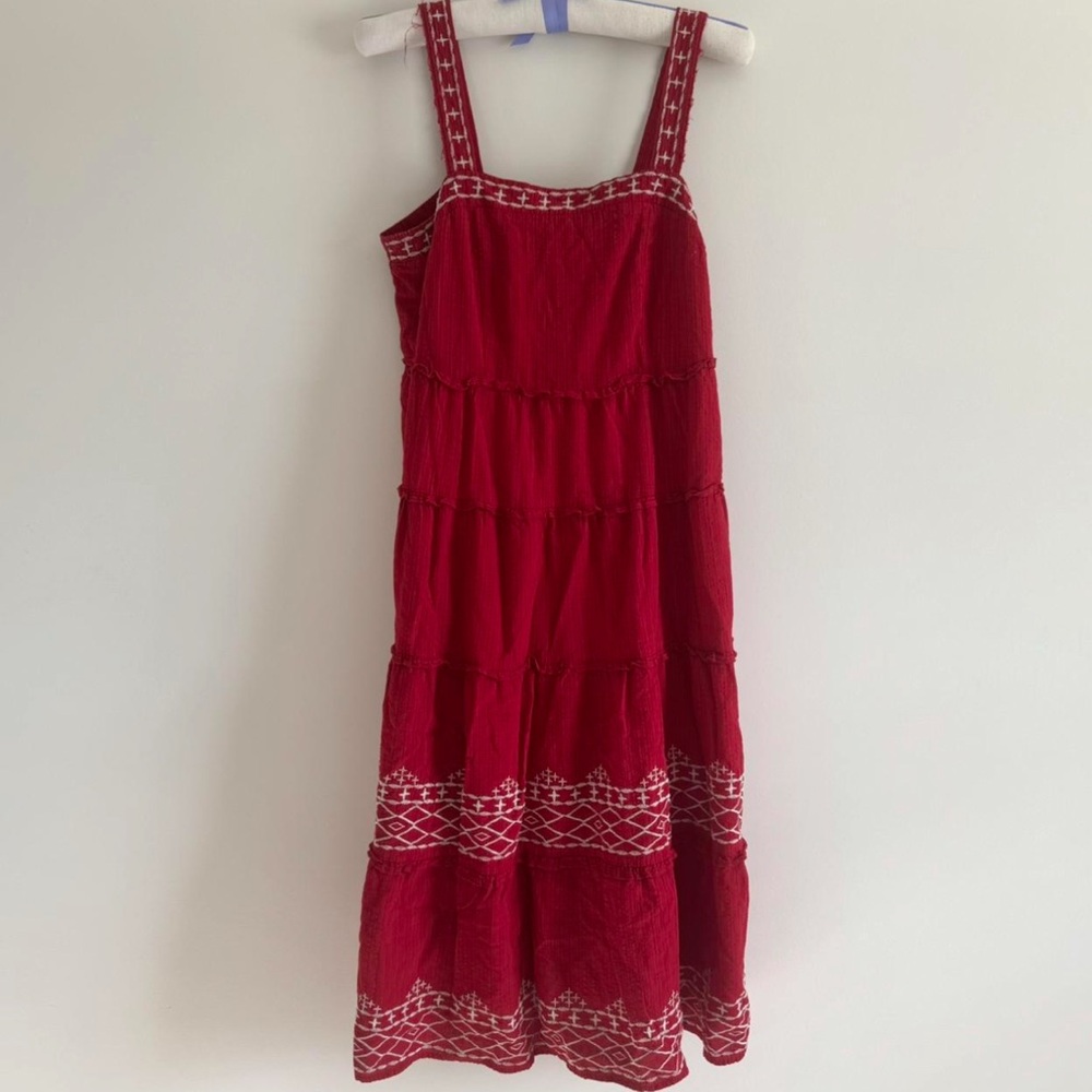 Knox Rose Embroidered Midi Dress
